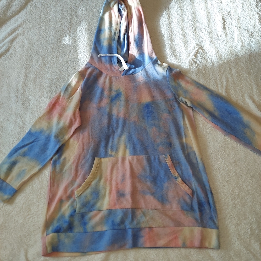 Tie Dye Fleece Hoodie - Picture 9 of 13